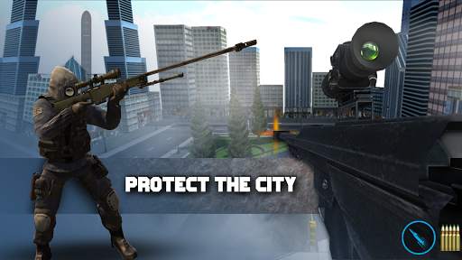 Sniper Shooting City 3D : Mission War screenshot 4