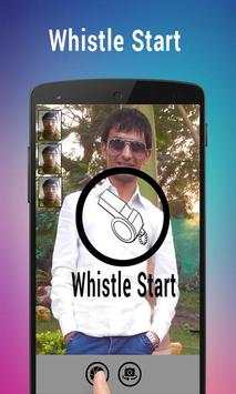 Whistle Camera Selfie screenshot 3