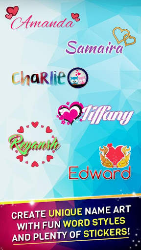 Name Art & Name Live Wallpaper screenshot 1