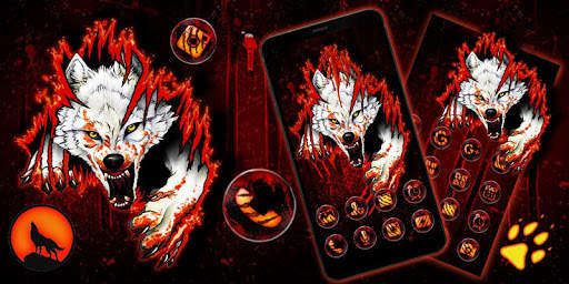 Blood Wolf Themes Live Wallpapers screenshot 4