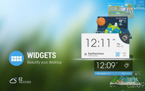 Transparent Weather Widgets screenshot 4