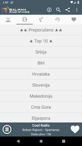Balkan Radio Stanice screenshot 4