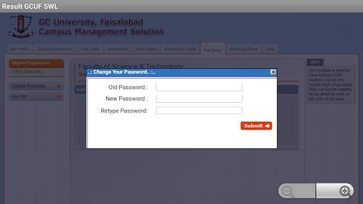 GCUF Portal App (Layyah Campus) скриншот 7