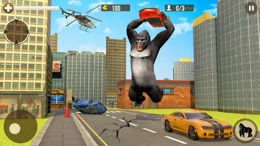Angry Gorilla Rampage Attack screenshot 1