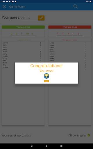 P3nto--The Five-Letter Word Game screenshot 22