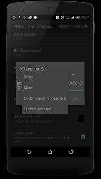 Hacker Live Walpaper screenshot 1