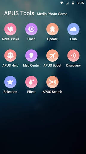 The Blue Sea APUS Launcher Theme screenshot 3