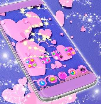 Cute Blue Pink Launcher Theme screenshot 3