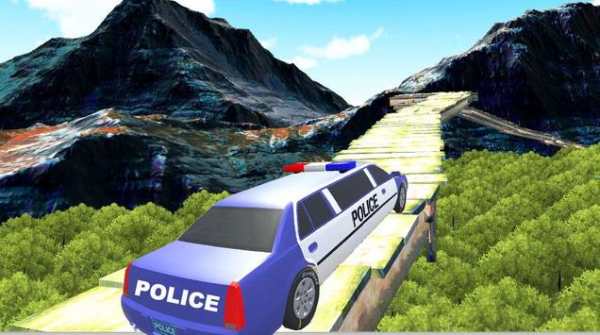 Limo Police Car Driving Ofrod screenshot 4