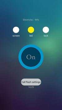Incoming telegram flashlight screenshot 1