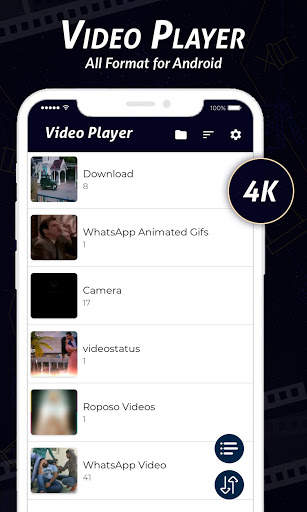 Video Player 6 تصوير الشاشة