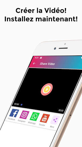 Créer une Vidéo de vos Photos avec la Musique screenshot 7