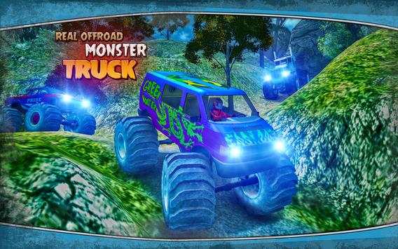 Extremely Off Road  Angry Monsters Truck Simulator screenshot 1