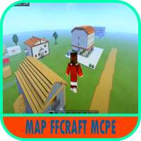 Map FF craft Fire Minecraft logo