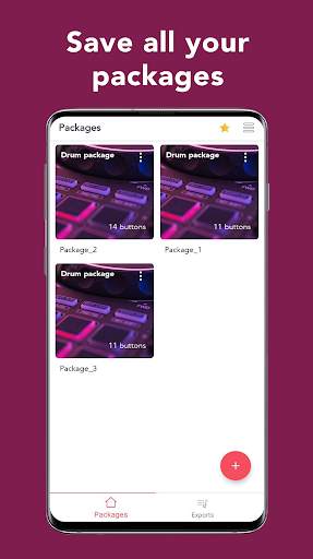 My drum pad: Custom drum pad & beat looper DrumPad screenshot 5