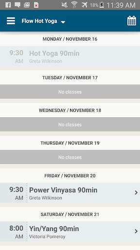 Flow Hot Yoga screenshot 3