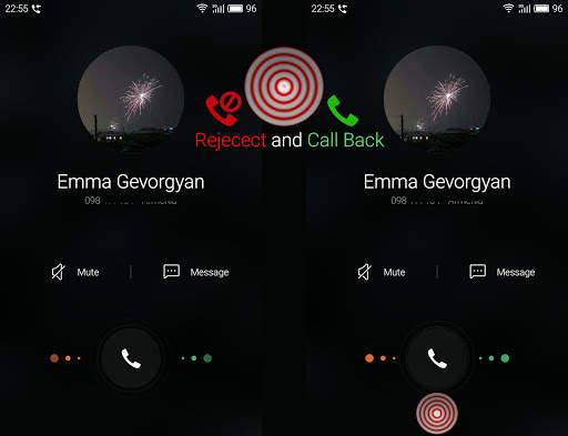 Reject and Call Back screenshot 1