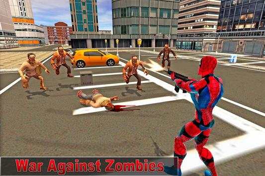 Super spider zombie pertempura screenshot 6