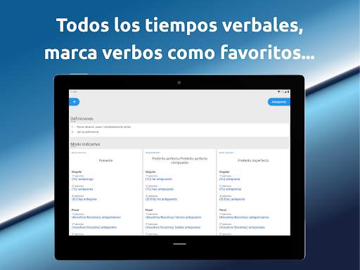 Verbos y Conjugaciones en Español screenshot 7