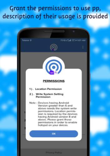 Share Mobile Internet - Portable Wifi Hotspot screenshot 5