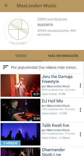 videmic: event app screenshot 3