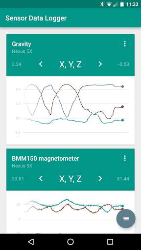 Sensor Data Logger screenshot 1