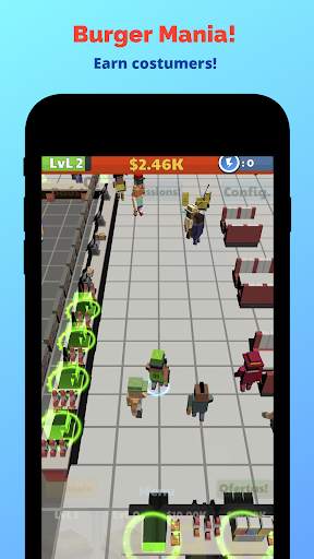 Burger Mania - Idle Tycoon Burger Shop screenshot 4