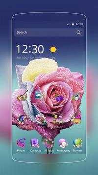 Dew Dirp Rose Flower screenshot 1