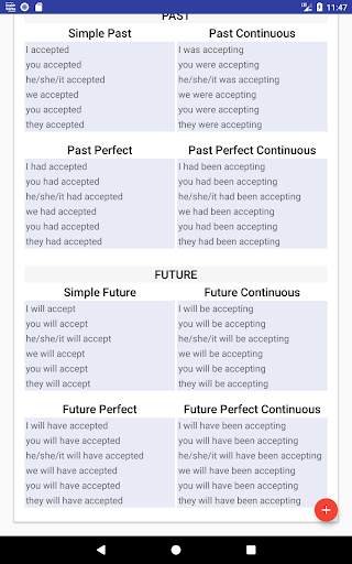 English Verbs screenshot 12