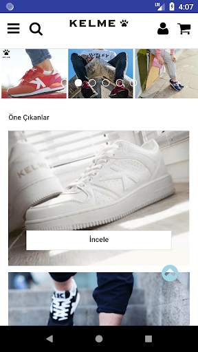 Kelme Türkiye screenshot 1
