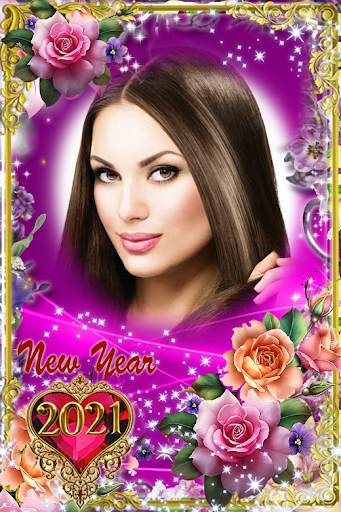 Happy New Year Photo Frame 2021 screenshot 19