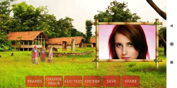 Photo Frame Holding effects  mirror screenshot 3