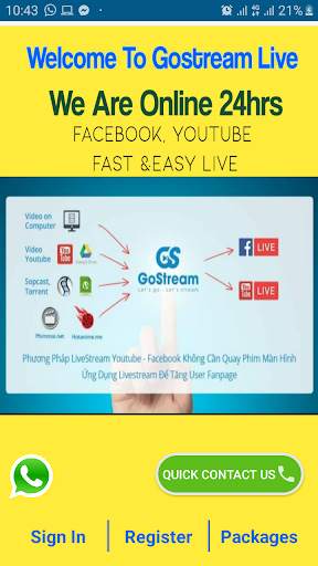 GoStream Free screenshot 2