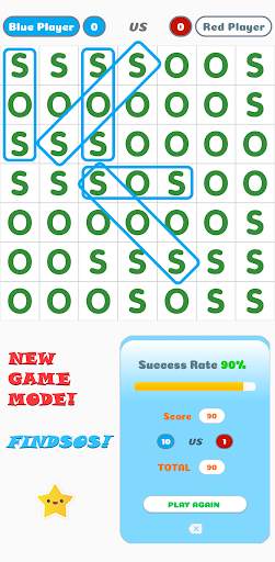 SOS Game: Tic Tac Toe Killer screenshot 2