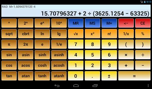 Calcolatrice scientifica 3 screenshot 9