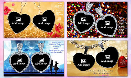 Romantic Love Locket Photo Frames 2019 5 تصوير الشاشة