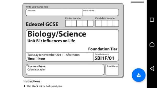 GCSE Past Papers screenshot 4