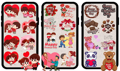 Valentine's Day Stickers Love screenshot 1