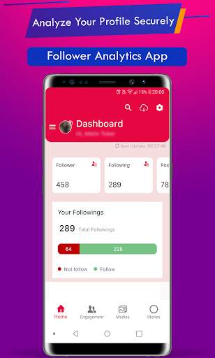 Unfollowers for Instagram - Followers Analyzer screenshot 1