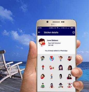 New whatsApp stickers screenshot 2