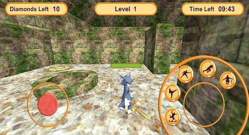 Maze World Tom cat Jerry mouse screenshot 1