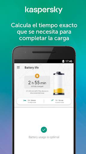 Kaspersky Battery Life: Aprovecha tu batería screenshot 3