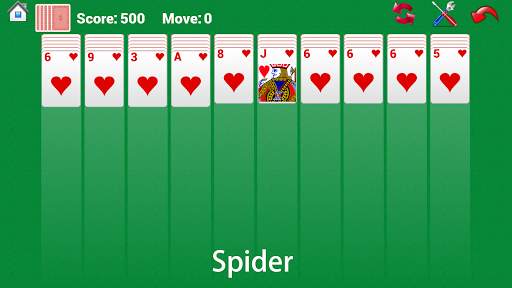 Spider Solitaire screenshot 2