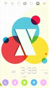 Initial X Launcher Theme screenshot 2