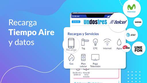 Recarga Saldo, Paga Servicios, Streaming, Cine screenshot 1