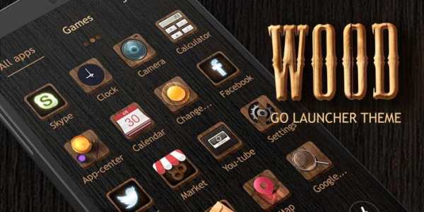 Wood Go Launcher Theme screenshot 5