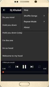 DJ KHALED Mp3 4 تصوير الشاشة