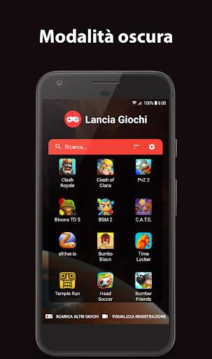 Lancia Giochi - Registrazione schermata e Booster screenshot 7