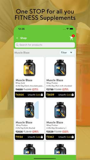 UrbanFit: All In One Fitness app & Nutrition Store screenshot 4