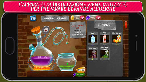 Alcolici Fabbrica Simulator screenshot 3